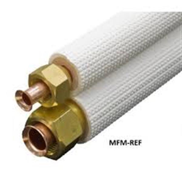 Vaillant Airco leiding flare L=9m 1/4-3/8. Normaal stock.